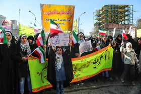 راهپیمایی ۱۳ آبان در اردبیل