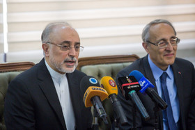 امضای تفاهمنامه همکاری رییس سازمان انرژی اتمی و مدیرکل پروژه ایتر