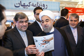بازدید رییسجمهور از بیست و دومین نمایشگاه مطبوعات