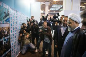 بازدید رییسجمهور از بیست و دومین نمایشگاه مطبوعات