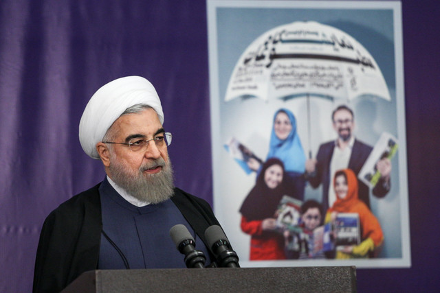 ویدئو / روحانی در افتتاحیه نمایشگاه مطبوعات چه گفت ؟  ویدئو / روحانی در افتتاحیه نمایشگاه مطبوعات چه گفت ؟