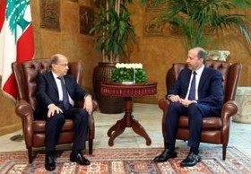 دیدار میشل عون با فرستاده اسد با محوریت تاکید بر منافع مشترک