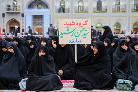 آيين بدرقه زائران و خادمان اربعين حسينی