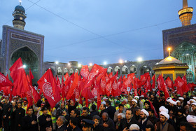 آيين بدرقه زائران و خادمان اربعين حسينی
