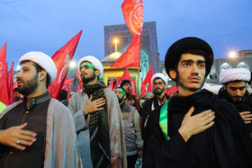 آيين بدرقه زائران و خادمان اربعين حسينی