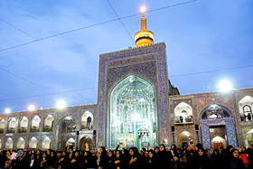 آيين بدرقه زائران و خادمان اربعين حسينی