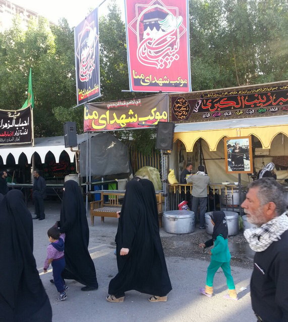 راهاندازی موکب شهدای منا در کربلا راهاندازی موکب شهدای منا در کربلا