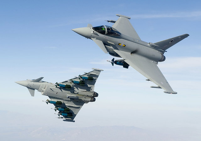 عربستان ۴۸ فروند جنگنده تایفون از انگلیس می‌خرد