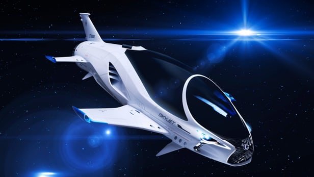 فضاپیمای "لکسوس" برای یک فیلم علمی-تخیلی فضاپیمای "لکسوس" برای یک فیلم علمی-تخیلی