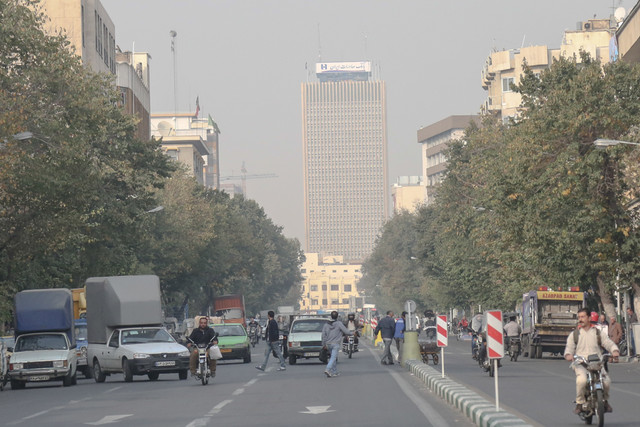 پیش‌بینی افزایش غلظت آلاینده‌ ازن در هوای پایتخت