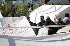 راه‌اندازی بیمارستان صحرایی در عراق/ فعالیت 5 درمانگاه بزرگ هلال‌احمر از «نجف به کربلا»
