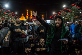 زائرین امام حسین (ع) در کربلا