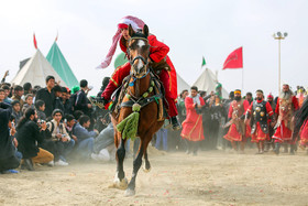  برگزاری مراسم تعزیه در روز اربعین - امامزاده شاه‌کرم اصفهان‎