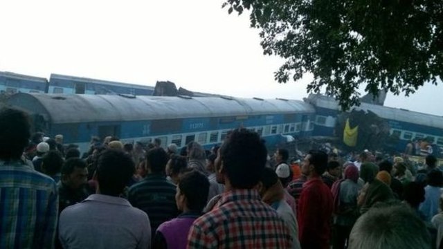 مرگ ۶ تن در حادثه خروج قطار از ریل در هند
