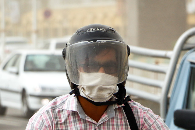 ماندگاری گرد و غبار در لرستان