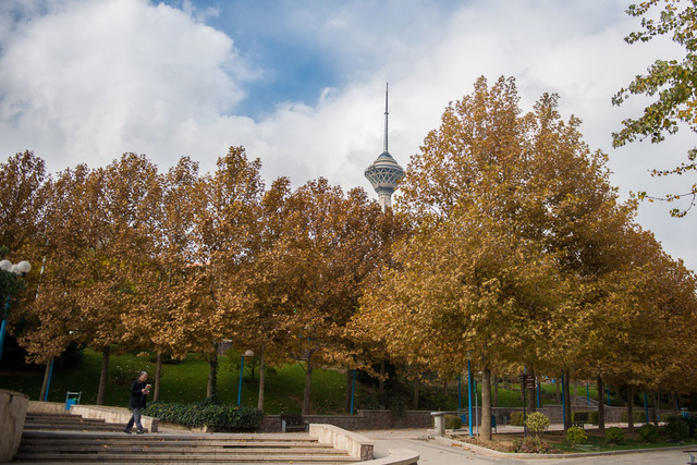 کیفیت هوای قابل قبول هوای تهران طی امروز  کیفیت هوای قابل قبول هوای تهران طی امروز