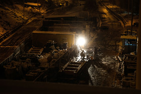 بارش برف در شمال تهران