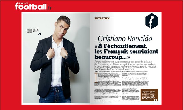 رازها و درد دل رونالدو با فرانس فوتبال؛ گریزمان گفت از تو متنفرم رازها و درد دل رونالدو با فرانس فوتبال؛ گریزمان گفت از تو متنفرم