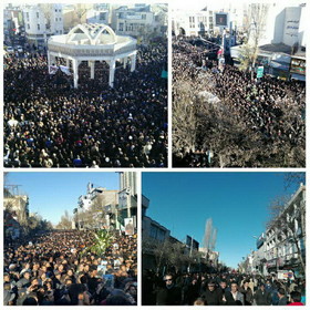 پیکر مرحوم «سلیم موذن‌زاده اردبیلی» در بهشت زهرای اردبیل آرام گرفت