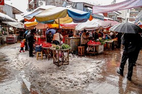 دومین روز برفی رشت 