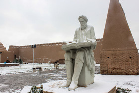 روز برفی پاییزی‎ در کرمان