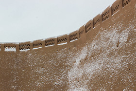 روز برفی پاییزی‎ در کرمان