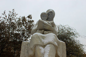 روز برفی پاییزی‎ در کرمان