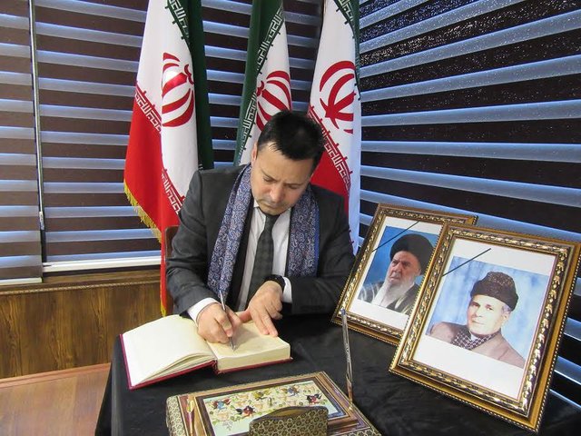 ابراز تسلیت مسئولان عالی‌رتبه نخجوان به مناسبت درگذشت آیت‌الله موسوی اردبیلی و موذن‌زاده