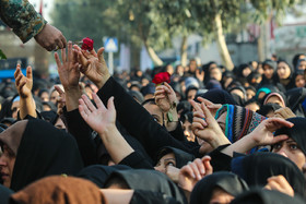  تشییع دو شهید گمنام در بوستان بنفشه - مشیریه