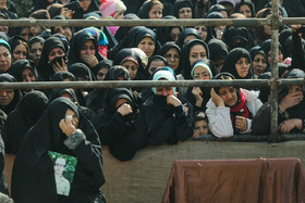  تشییع دو شهید گمنام در بوستان بنفشه - مشیریه