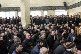 ​مراسم شام غریبان جانباختگان حادثه قطار