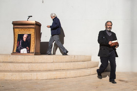 مراسم تشییع پیکر محمد زرین‌ دست