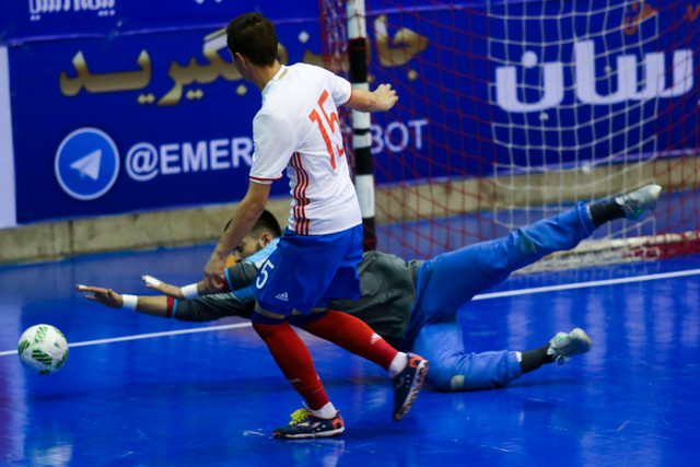 پیروزی امیدهای فوتسال ایران مقابل اوکراین