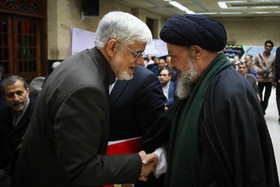 مراسم ختم مادر محمدمهدی زاهدی