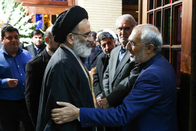 مراسم ختم مادر محمدمهدی زاهدی