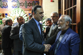 مراسم ختم مادر محمدمهدی زاهدی