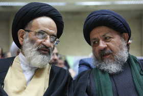 مراسم ختم مادر محمدمهدی زاهدی