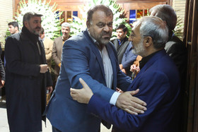 مراسم ختم مادر محمدمهدی زاهدی