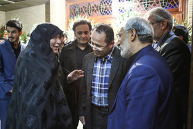 مراسم ختم مادر محمدمهدی زاهدی