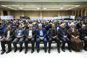 مراسم ختم مادر محمدمهدی زاهدی