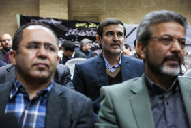 مراسم ختم مادر محمدمهدی زاهدی