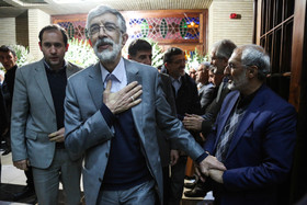 مراسم ختم مادر محمدمهدی زاهدی