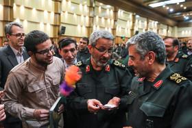 مراسم تودیع و معارفه رئیس سابق و جدید سازمان بسیج مستضعفین