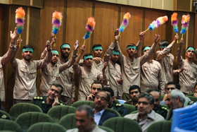 مراسم تودیع و معارفه رئیس سابق و جدید سازمان بسیج مستضعفین