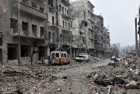 جنگ به بیش از ۵۰ درصد از زیرساخت‌های حلب خسارت زده است