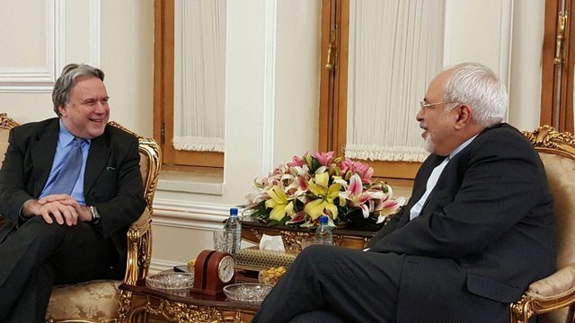 دیدار قائم مقام وزیر خارجه یونان با ظریف  دیدار قائم مقام وزیر خارجه یونان با ظریف