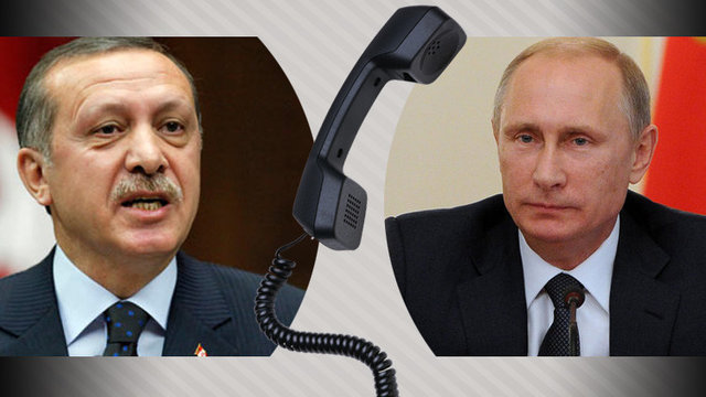 گفتگوی تلفنی پوتین و اردوغان درباره حلب