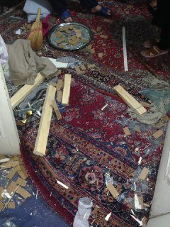 انفجار منزل مسکونی در شرق تهران + عکس