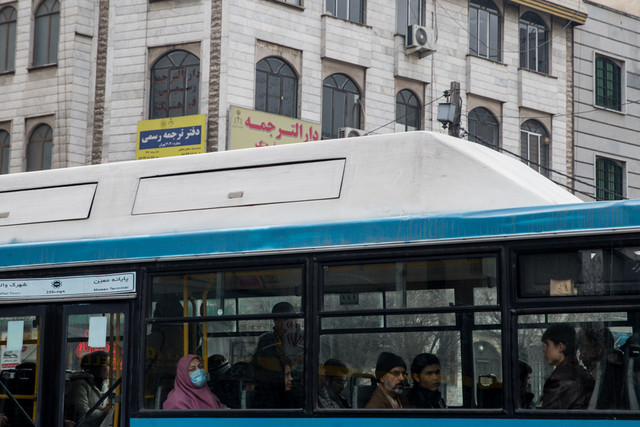 تهران در آستانه هوای ناسالم برای گروه‌های حساس 