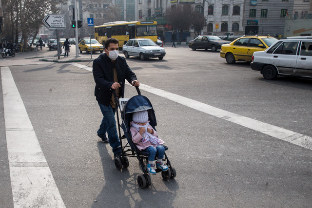 عکس آرشیوی است. هوای پایتخت در شرایط ناسالم برای گروههای حساس